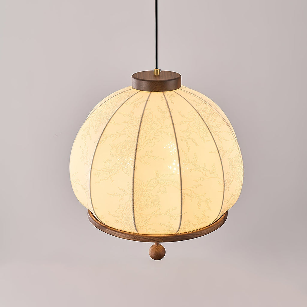 Harmony Pendant Lamp — Floral Pattern, Soft Ambient Glow
