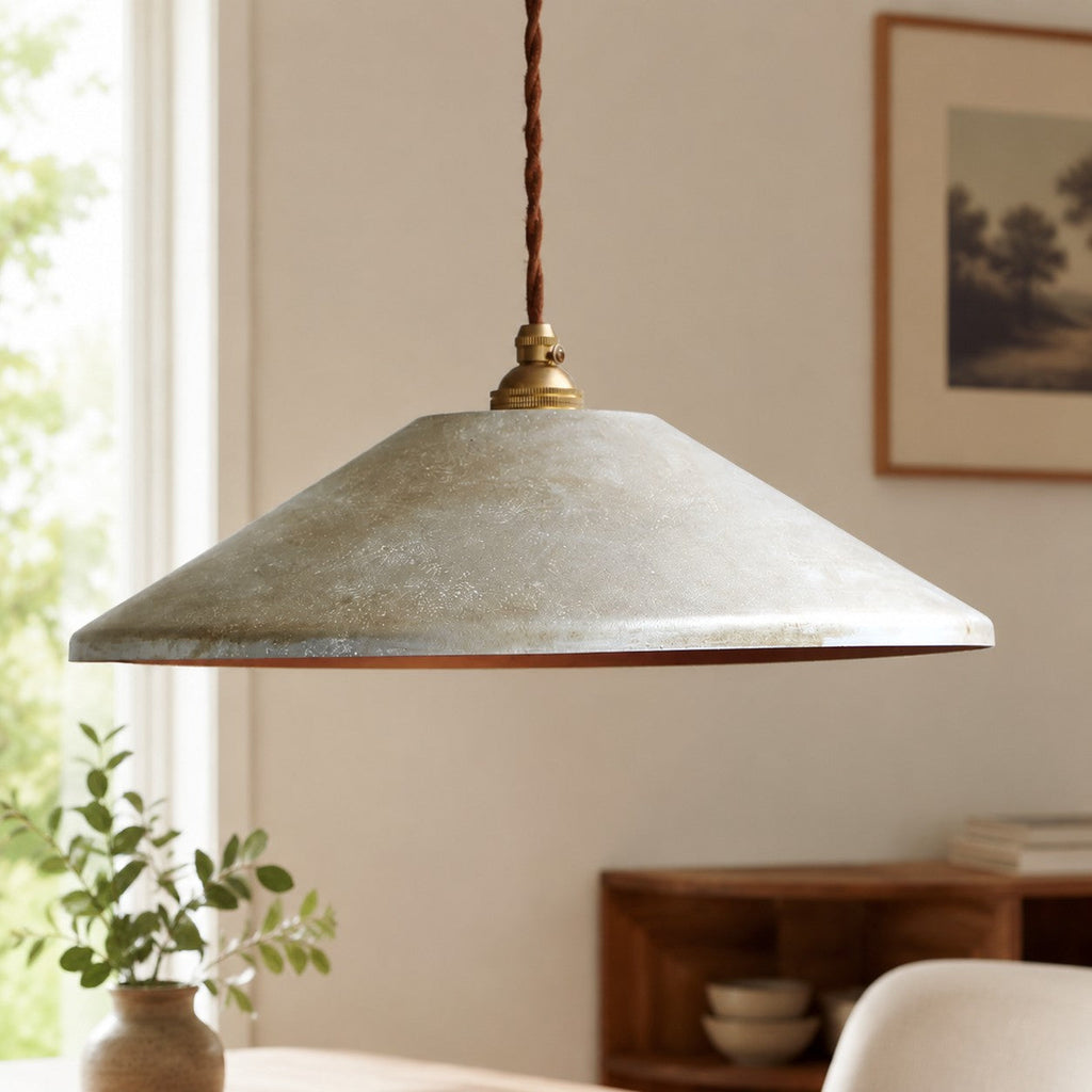 Nordic Farmhouse Pendant Ceiling Light — Hand-Rusted Finish
