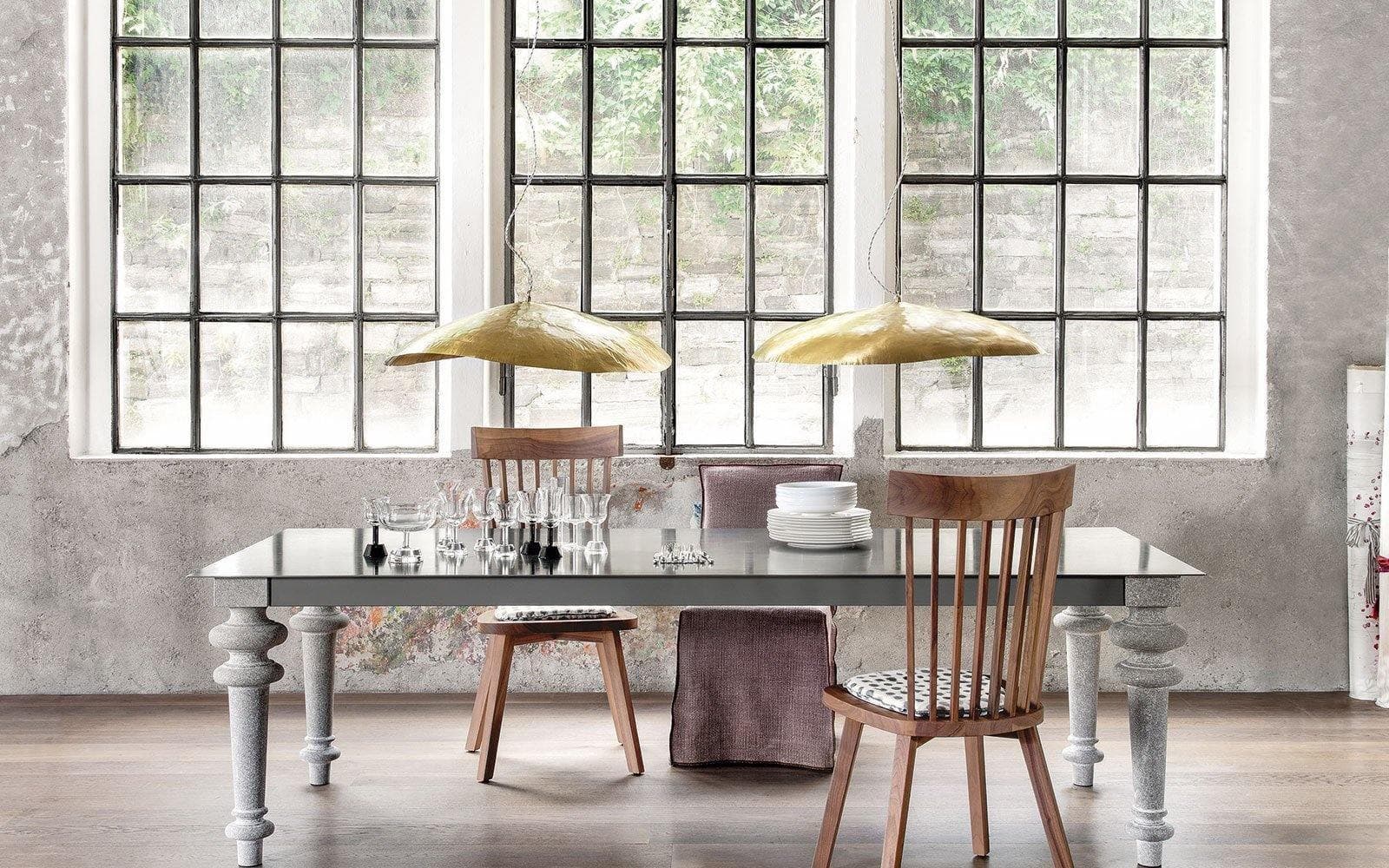 Hammered Brass Matte Pendant Light