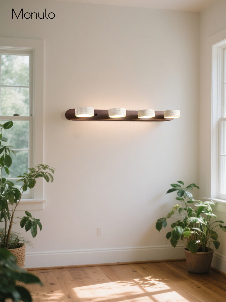Travira Multi-Head Wall Sconce – Streamlined Stone Lighting