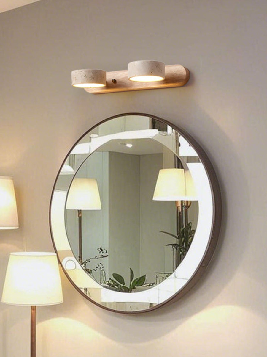 Travira Multi-Head Wall Sconce – Streamlined Stone Lighting