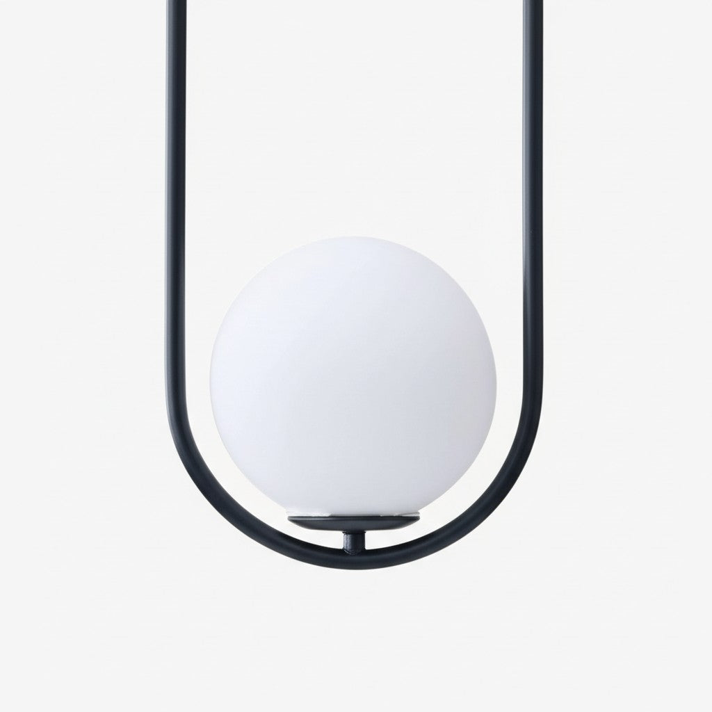 Halozen Modern Pendant Light — Soft Oval Decorative Hanging Lamp
