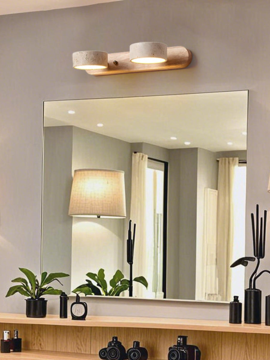 Travira Multi-Head Wall Sconce – Streamlined Stone Lighting