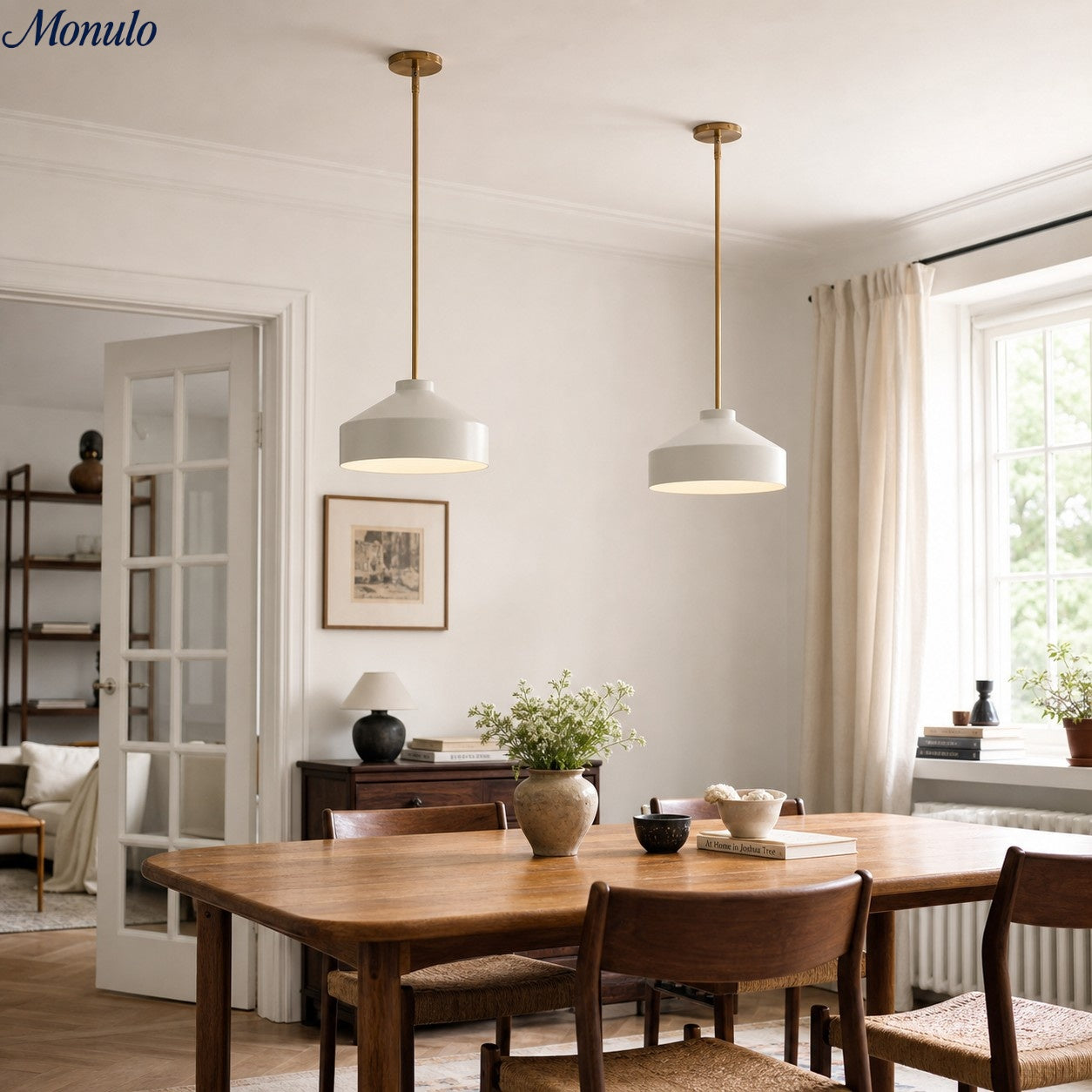 Hanton Nordic Metal Morandi Pendant Light — Minimalist Design