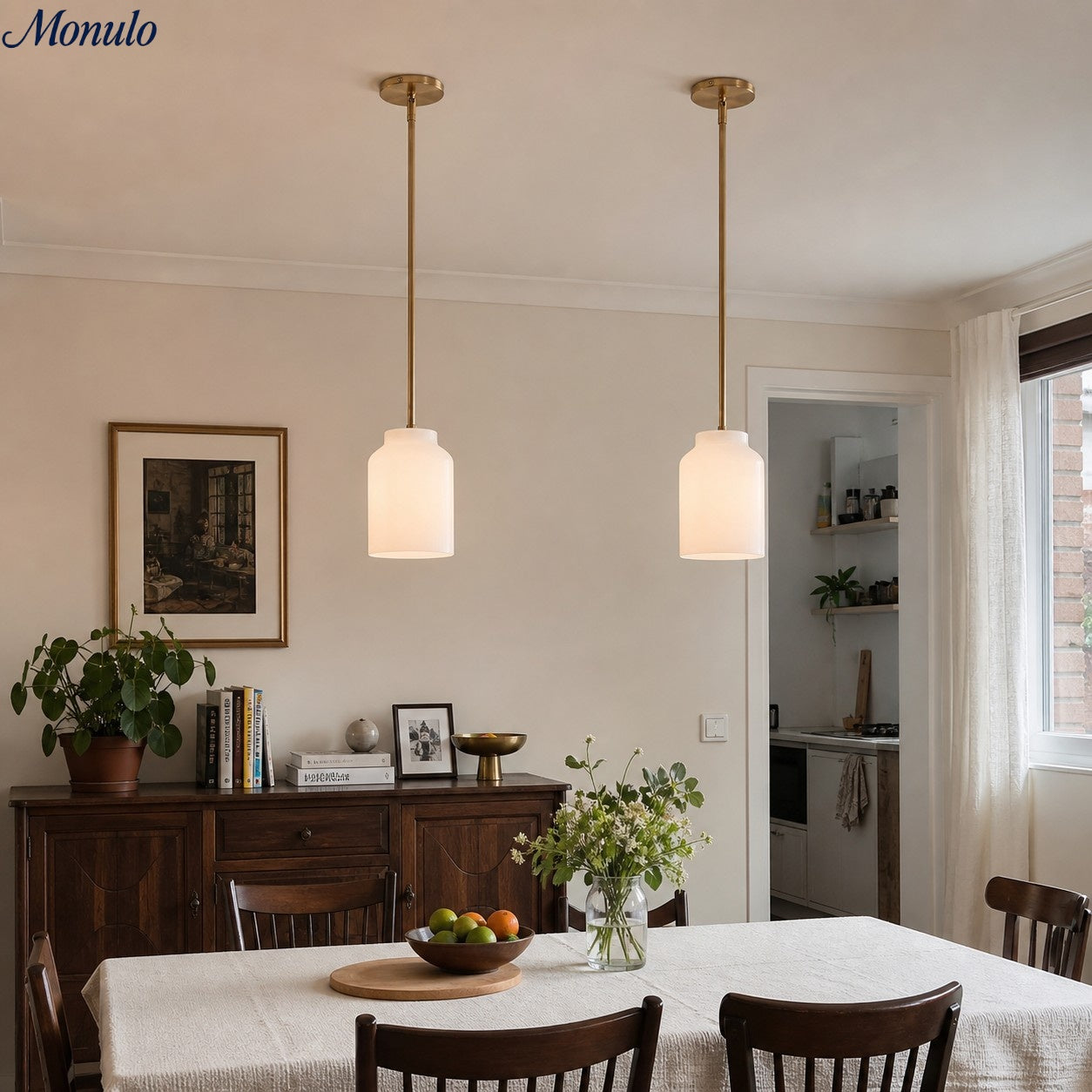 Hanton Nordic Metal Morandi Pendant Light — Minimalist Design