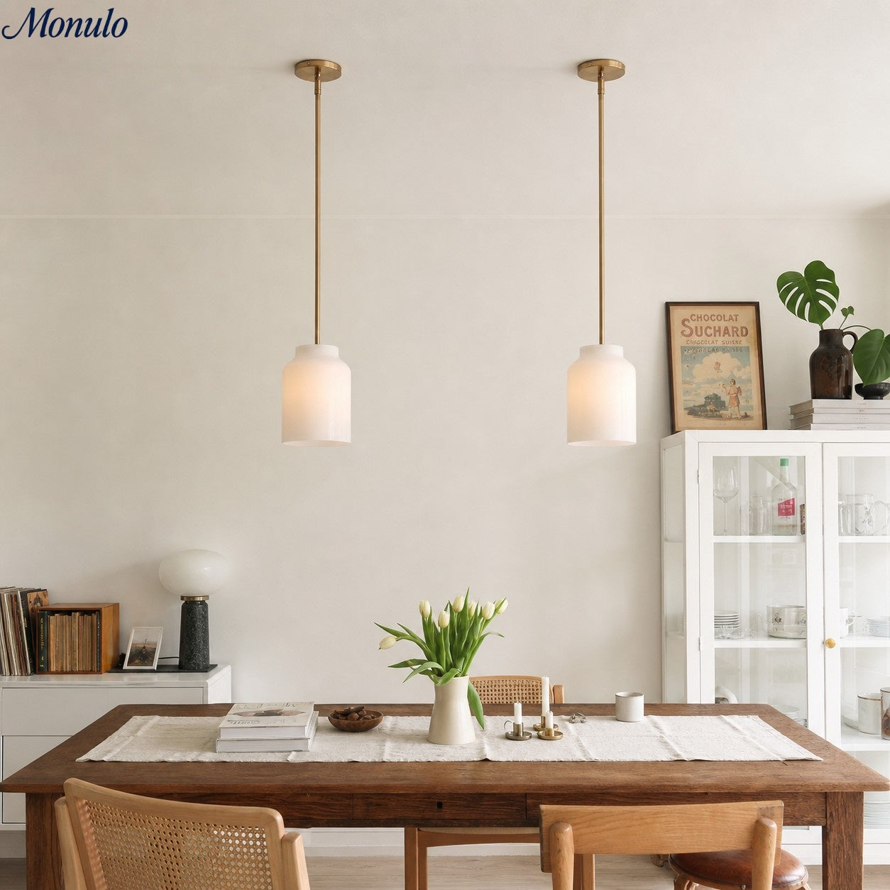 Hanton Nordic Metal Morandi Pendant Light — Minimalist Design