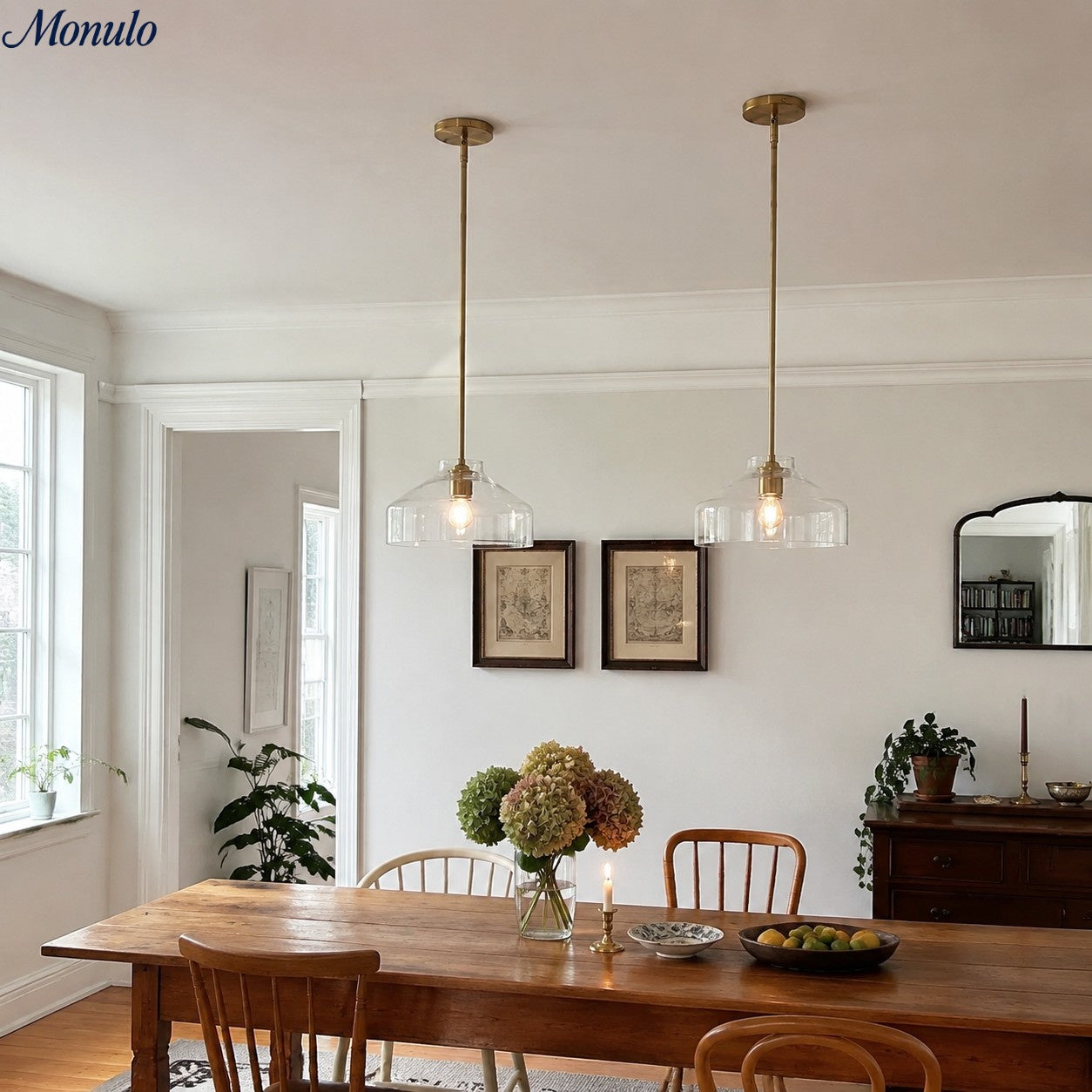 Hanton Nordic Metal Morandi Pendant Light — Minimalist Design