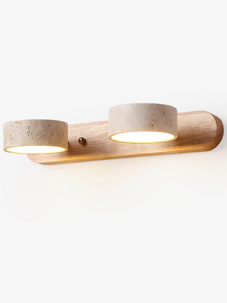 Travira Multi-Head Wall Sconce – Streamlined Stone Lighting