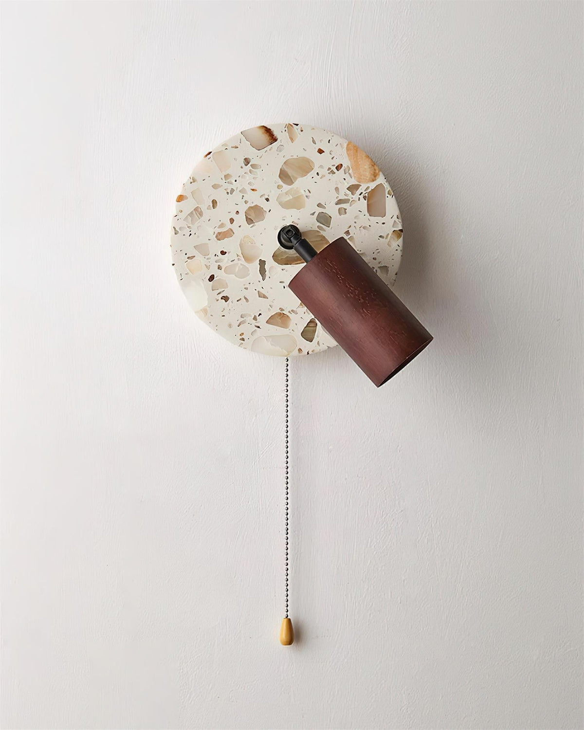 Traviso Wall Lamp with Adjustable Head, Pull Switch