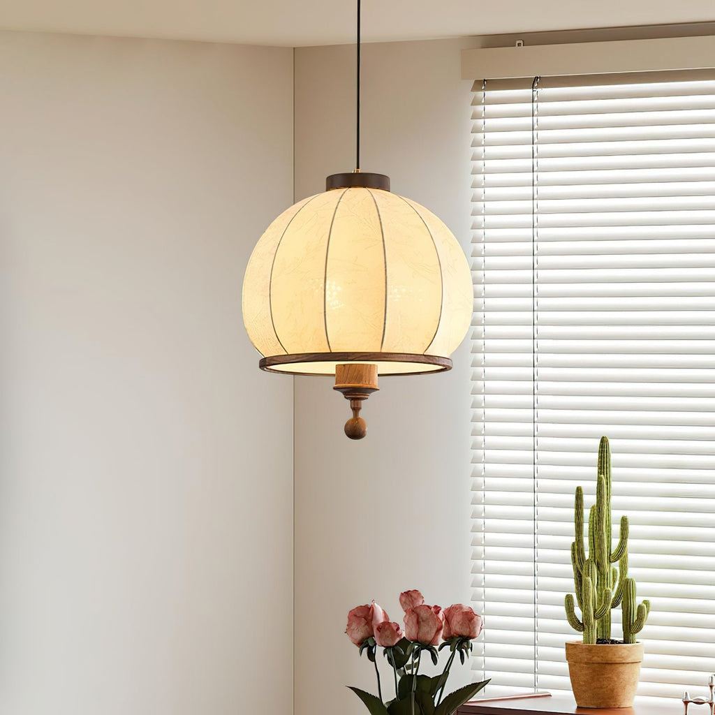 Harmony Pendant Lamp — Floral Pattern, Soft Ambient Glow