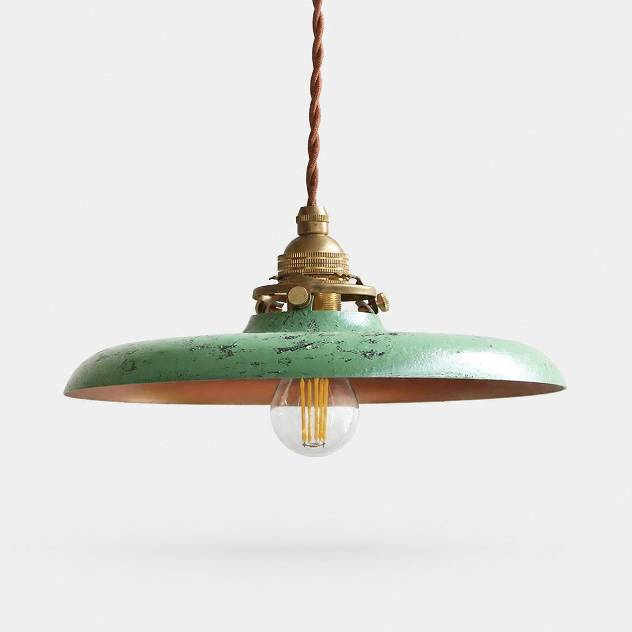 Nordic Farmhouse Pendant Ceiling Light — Hand-Rusted Finish