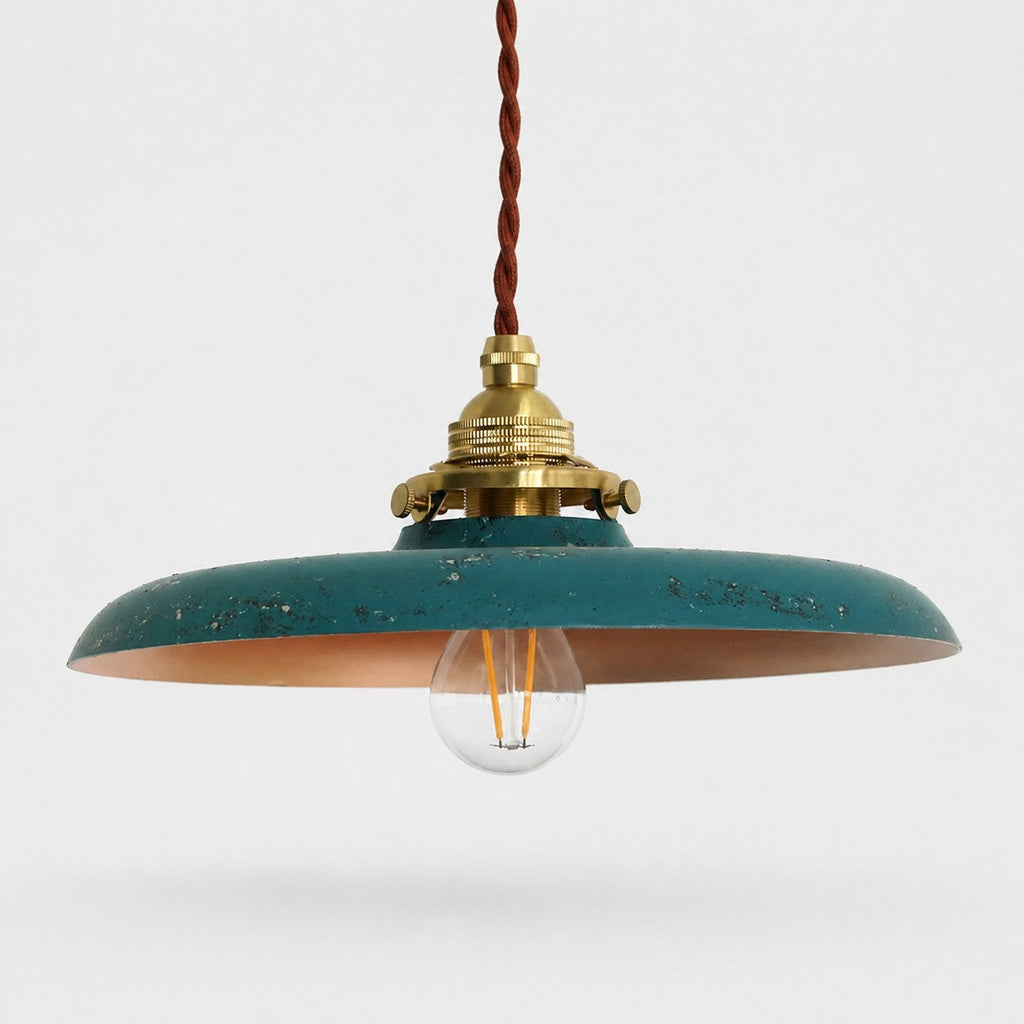 Nordic Farmhouse Pendant Ceiling Light — Hand-Rusted Finish