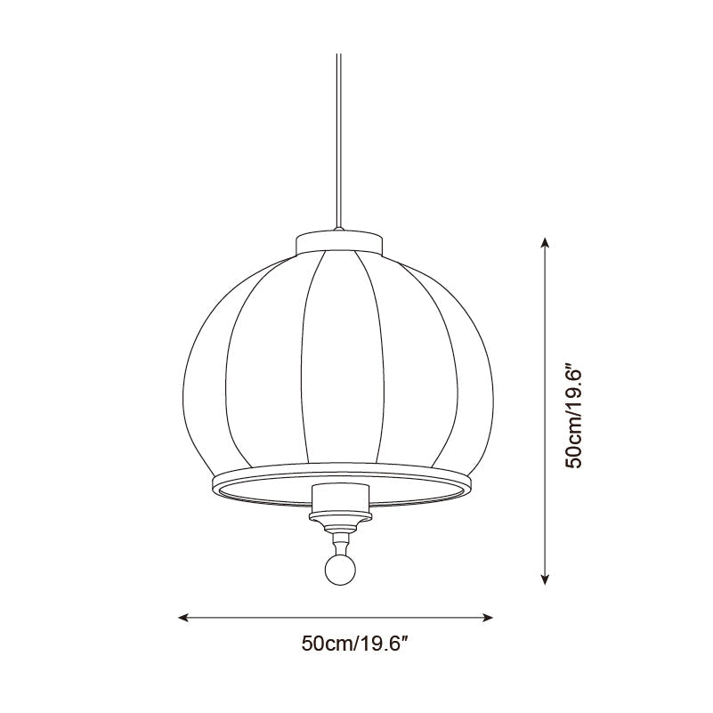 Harmony Pendant Lamp — Floral Pattern, Soft Ambient Glow