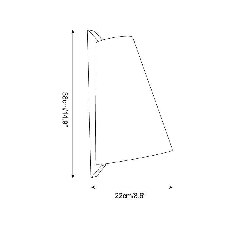 Trianora Wall Lamp — Triangular Geometric Design