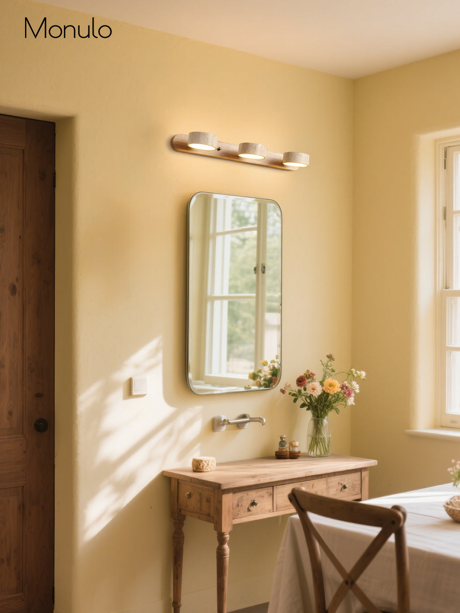 Travira Multi-Head Wall Sconce – Streamlined Stone Lighting