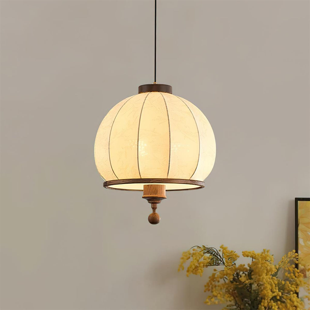 Harmony Pendant Lamp — Floral Pattern, Soft Ambient Glow