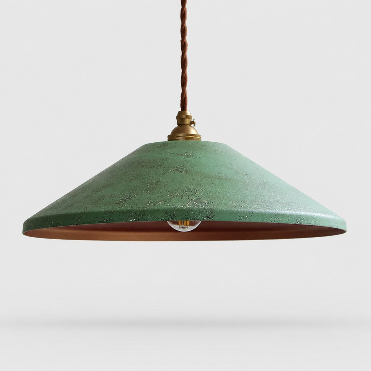 Nordic Farmhouse Pendant Ceiling Light — Hand-Rusted Finish
