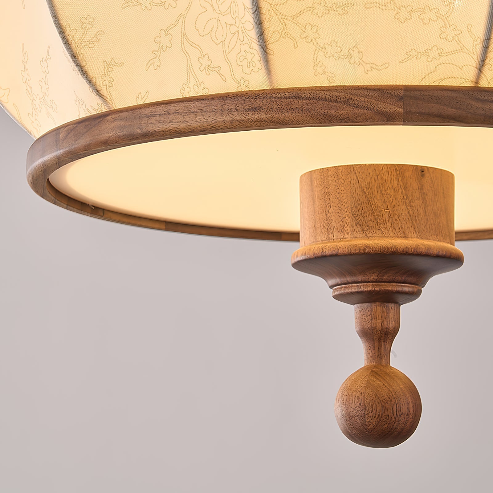 Harmony Pendant Lamp — Floral Pattern, Soft Ambient Glow
