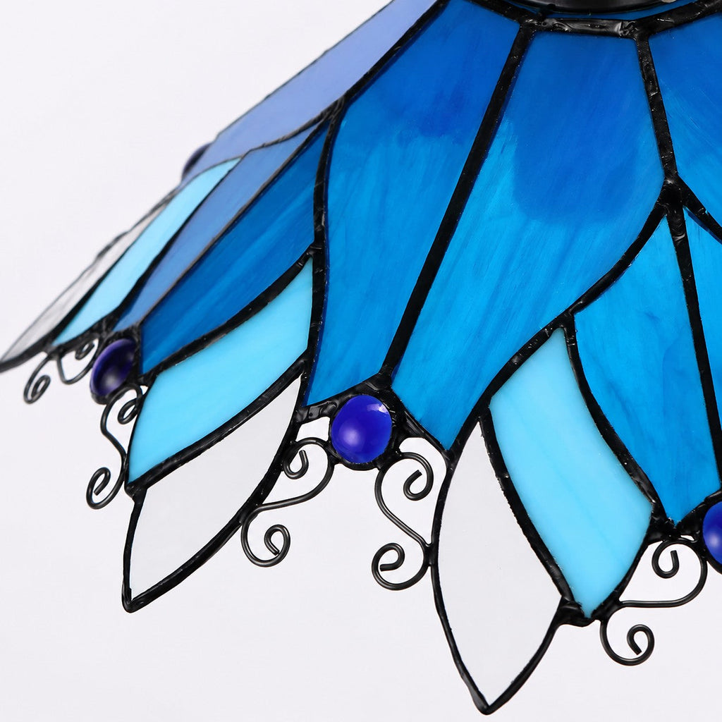 Handmade Stained Glass Ceiling Pendant Lamp