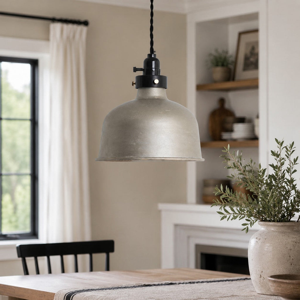 Nordic Farmhouse Pendant Ceiling Light — Hand-Rusted Finish