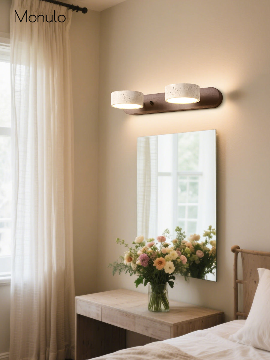 Travira Multi-Head Wall Sconce – Streamlined Stone Lighting