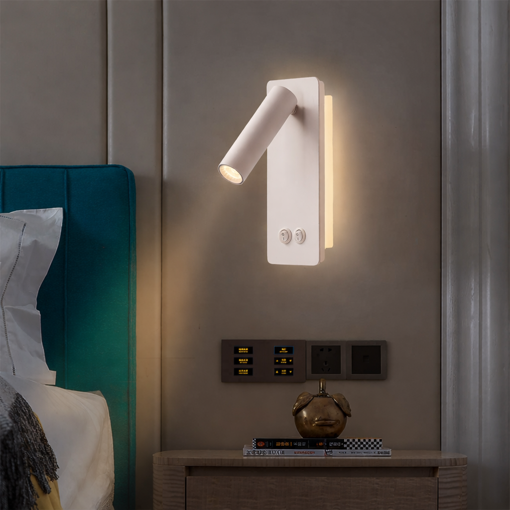 Versatile LED Wall Light - 3W Adjustable Illumination for Any Room | fashely