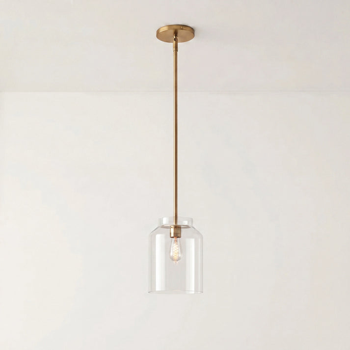Hanton Nordic Metal Morandi Pendant Light — Minimalist Design