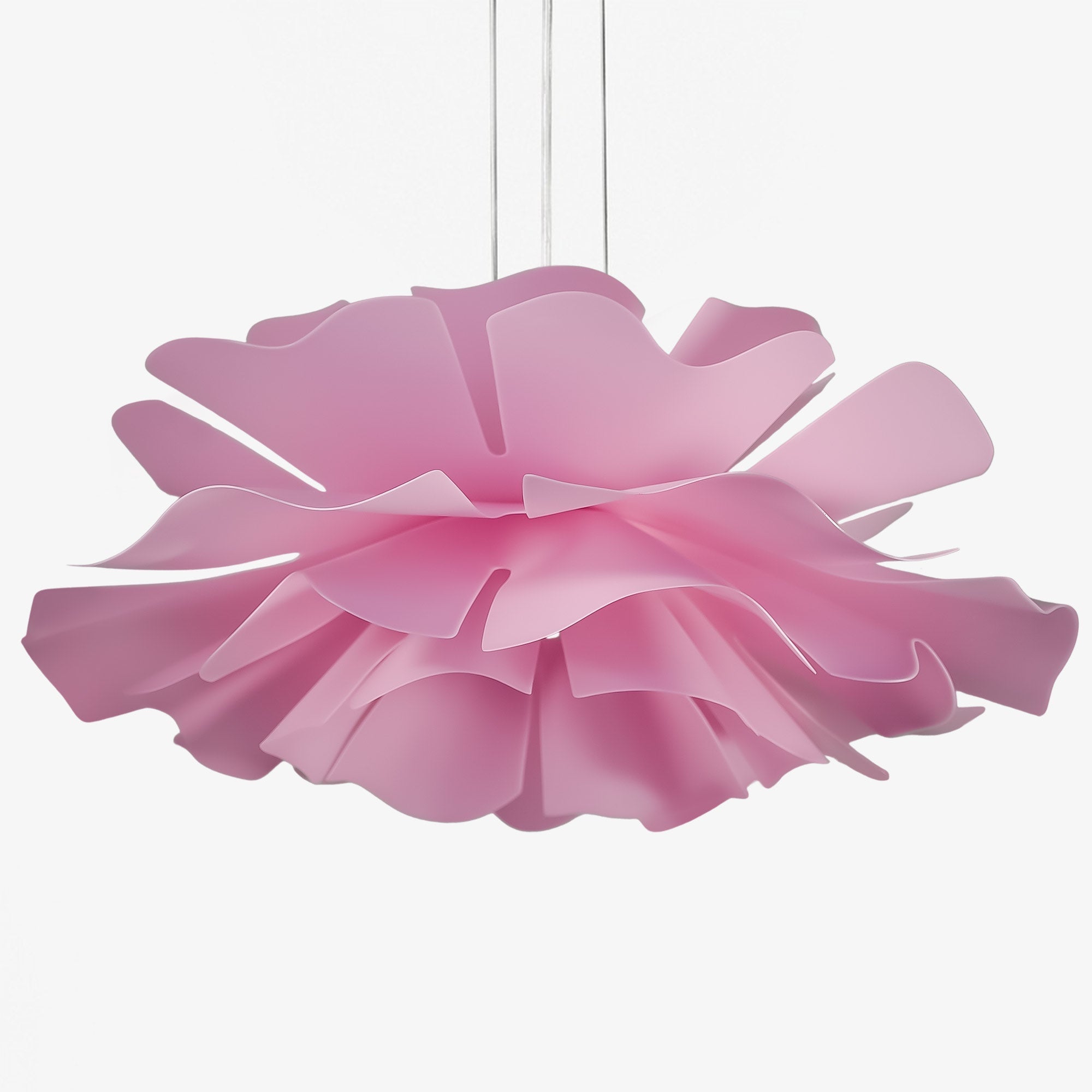 Handcrafted White Lotus Flower Acrylic Pendant Light — Vintage Nordic Ceiling Lamp