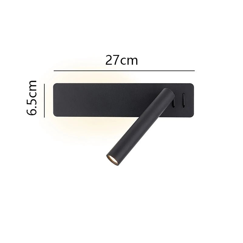 Versatile Glow – Adjustable LED Bedside Lamp for Perfect Lighting | fashely