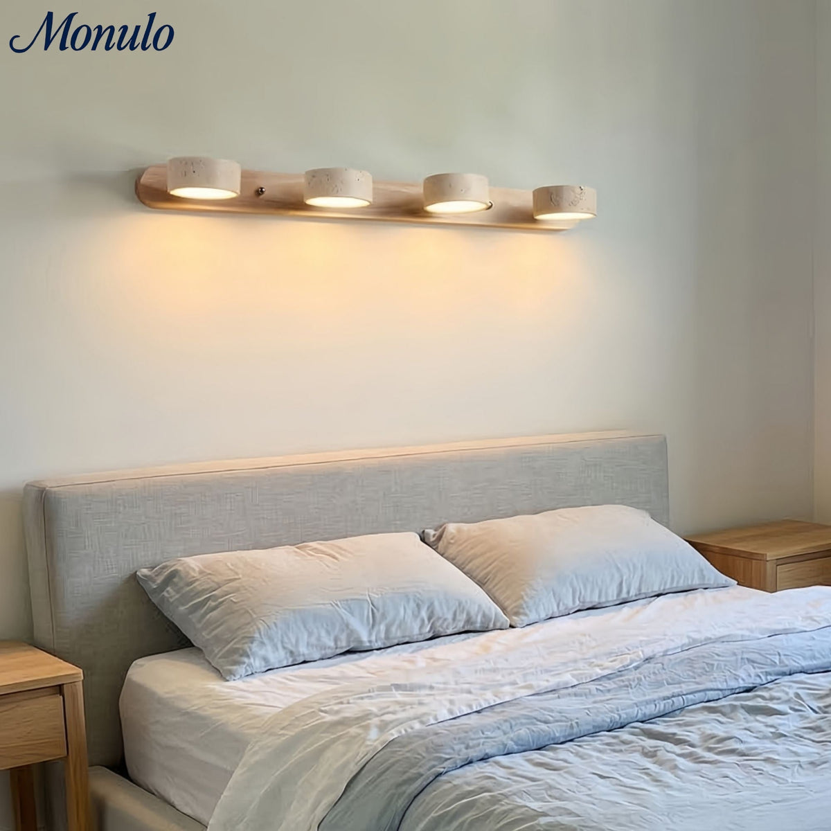 Travira Multi-Head Wall Sconce – Streamlined Stone Lighting