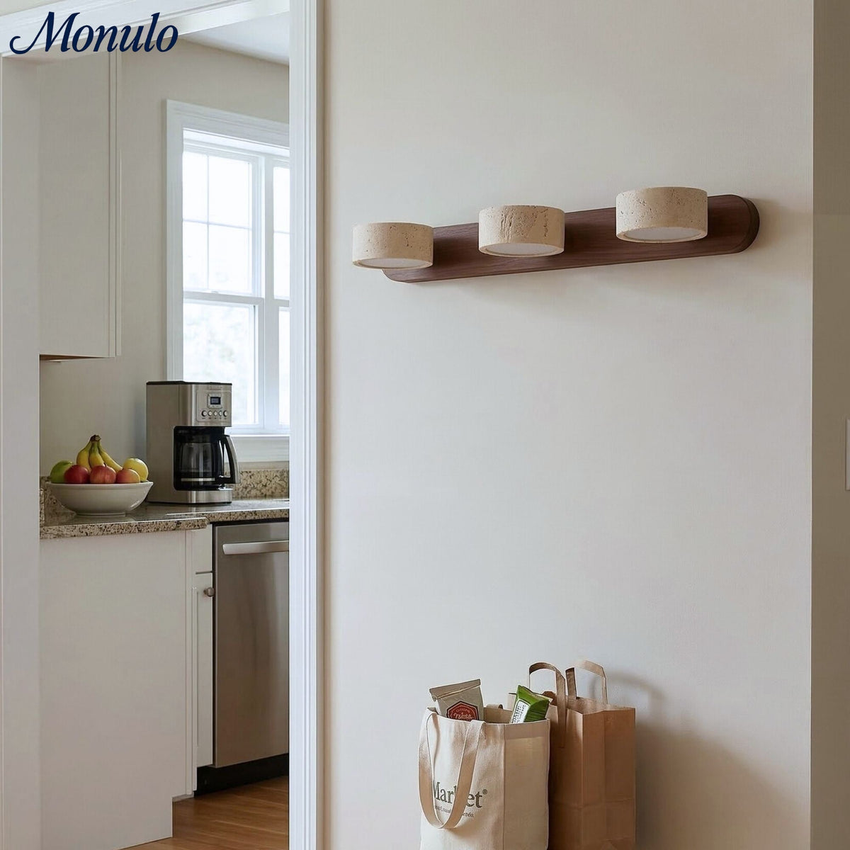 Travira Multi-Head Wall Sconce – Streamlined Stone Lighting