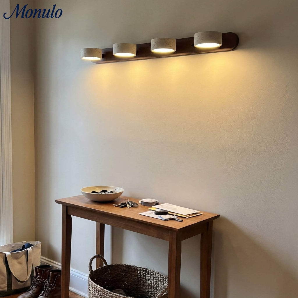 Travira Multi-Head Wall Sconce – Streamlined Stone Lighting