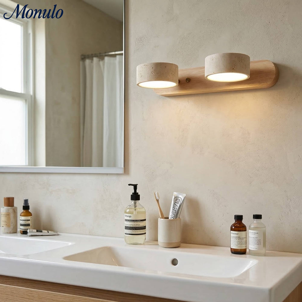 Travira Multi-Head Wall Sconce – Streamlined Stone Lighting