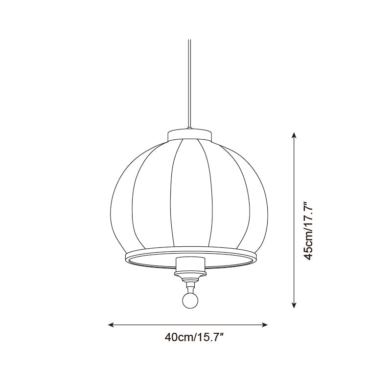 Harmony Pendant Lamp — Floral Pattern, Soft Ambient Glow
