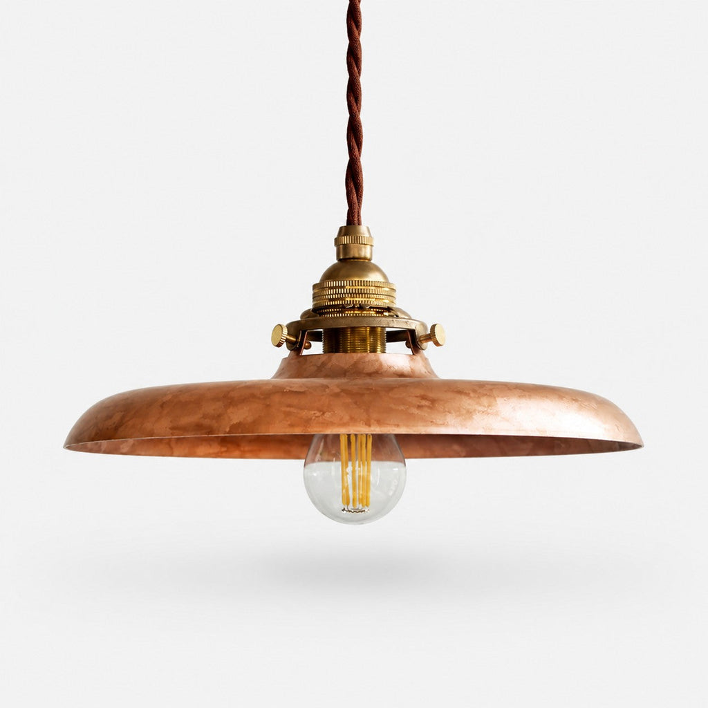 Nordic Farmhouse Pendant Ceiling Light — Hand-Rusted Finish