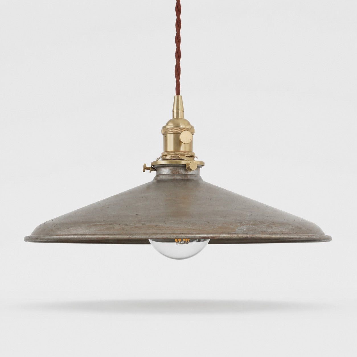 Nordic Farmhouse Pendant Ceiling Light — Hand-Rusted Finish