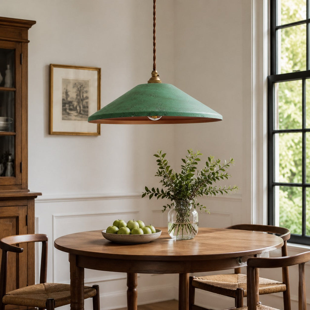 Nordic Farmhouse Pendant Ceiling Light — Hand-Rusted Finish