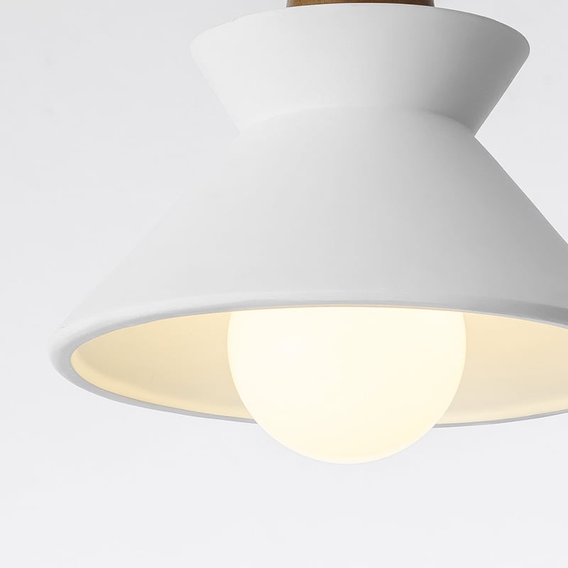 Halotaper Minimalist Tapered Pendant Lamp — Slender Nordic Profile, Modern Design