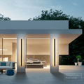 Vertical Waterproof Outdoor LED Wall Light | fashely